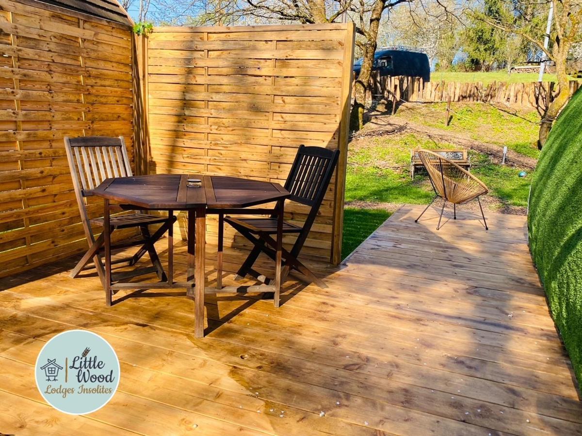 Little Wood Lodges Insolites Bailly-aux-Forges Exterior photo
